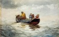Crab Fishing Realism marine painter Winslow Homer